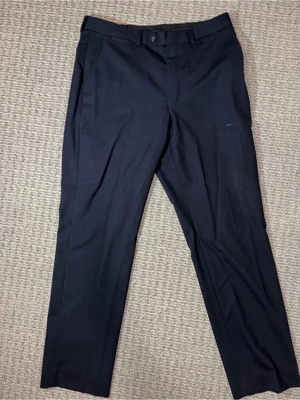 Michael Kors Men's Dark Navy Single-Breasted Suit - 44L 32x32 pants